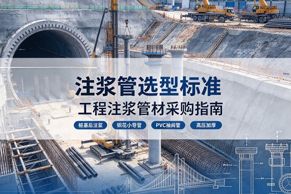 博湖注浆管选型标准